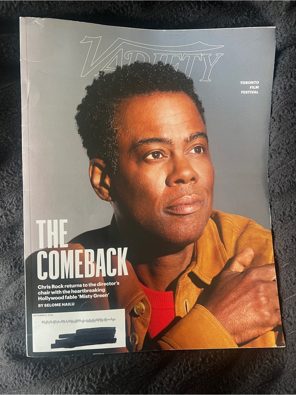 Variety Magazine- Chris Rock Cover Sept 8, 2026